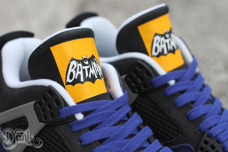 Air Jordan IV Batman  Dank Custom sneaker gazer